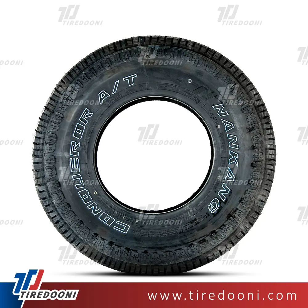 لاستیک خودرو نانکنگ سایز 215/80R15  مدل گل AT5